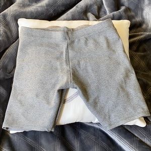 Mini biker shorts gray
